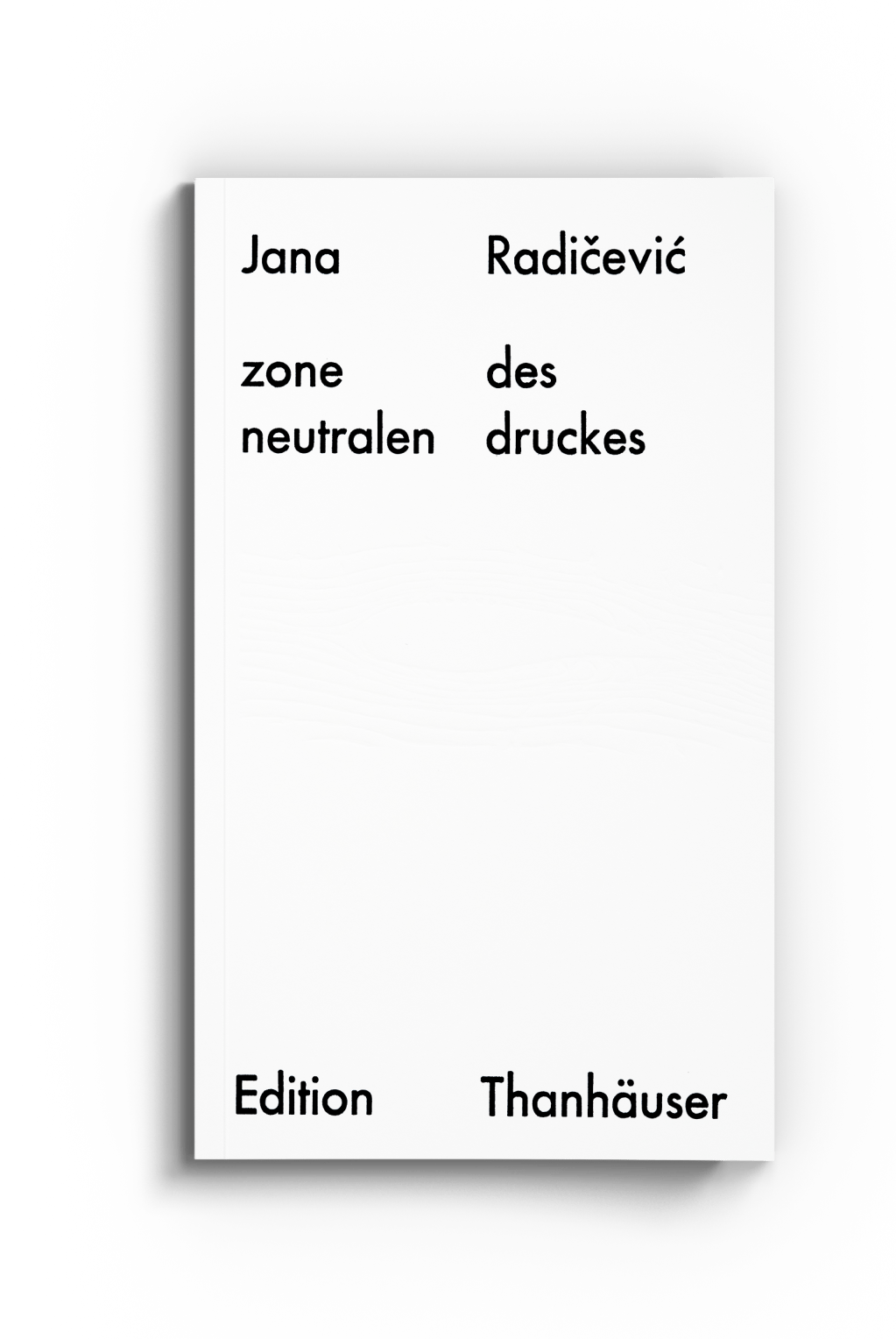 zone des neutralen druckes